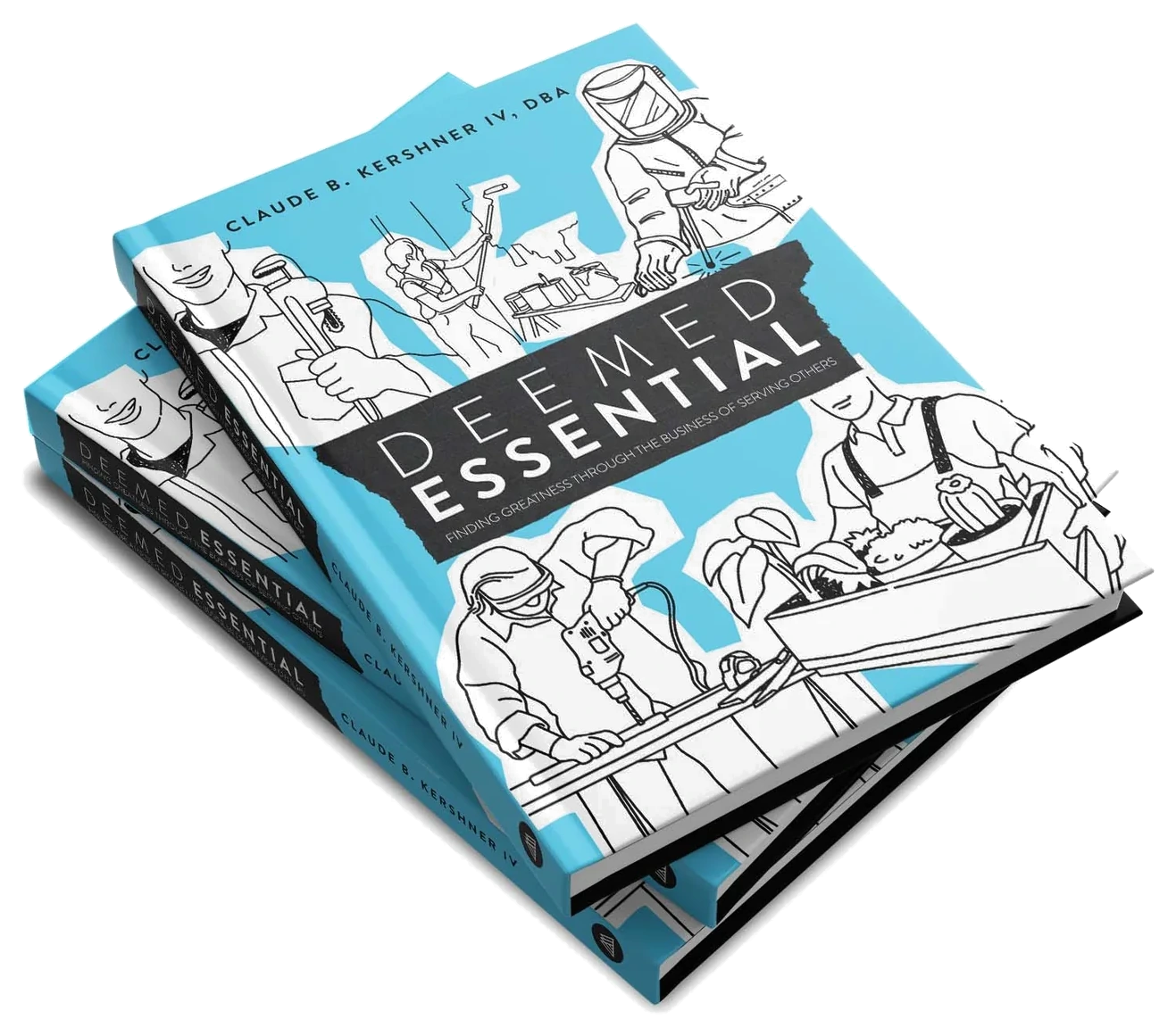 Deemed Essential hardcover book